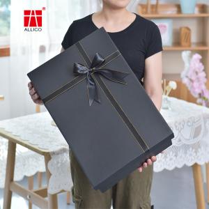 2mm Paperboard Foldable Garment Packaging Box With Lid ISO Approval