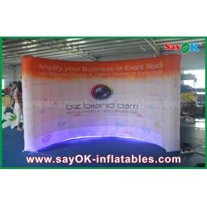 Event Booth Displays 3 X 1.5 X 2.3 M Led Wall Inflatable Photobooth With