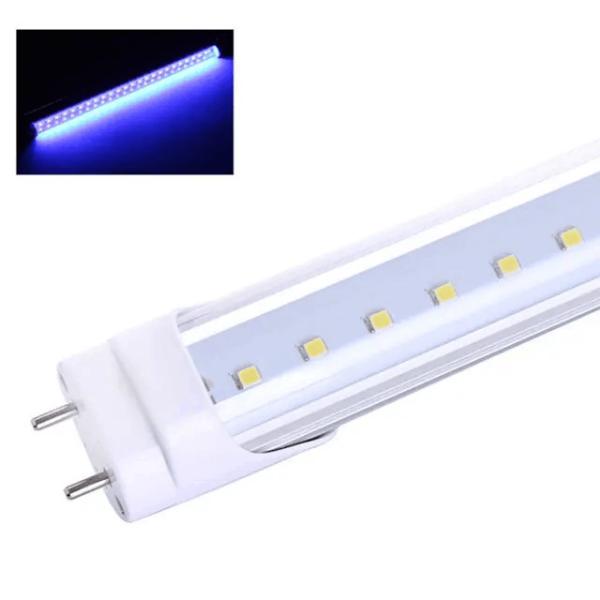 120CM UVA LED Tube Light with 365nm, 395nm, Clear Cover, SMD 2835, Epistar, 85