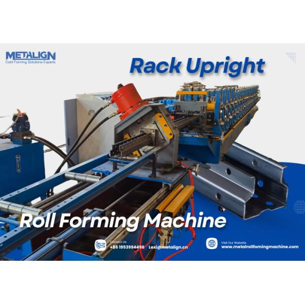 High Precision Rack Roll Forming Machine with 18 Forming Stations and 70mm Shaft