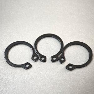 Mechanical Dimentions Black C Type Washer Retaining Ring Circlips Open End Lock