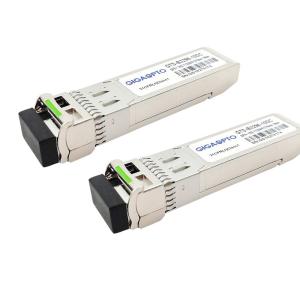 10GBASE-BX10 TX1330 / RX1270 Cisco SFP+ Transceiver Bi Directional 10km