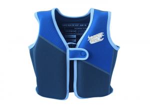 Cheap 11-60 KG Toddler Boy Swim Vest Neoprene , Polyester Fabric + EPE Foam Material for sale