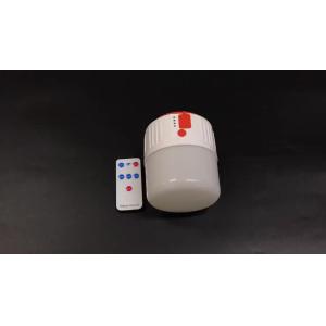 China Hook Design Portable Solar Powered LED Light Emergency Rechargeable 5 Lighting Modes with Remote for Home Garden Tent Camping on sale