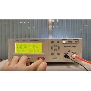 Cheap 7.5kg Portable Hipot Tester Insulation Hipot Withstand Voltage Tester With Arc Detection Function 1-9 Level for sale