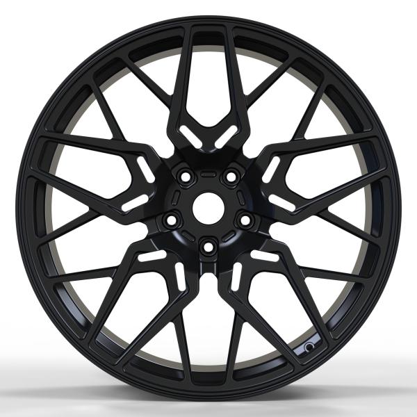 Quality SSWS1032 1-PC 6061-T6 Brush Forged Alloy Rims Gloss Black 5x112 20inch wholesale