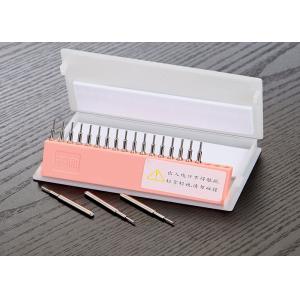 Scratch Proofing Ruby Nozzle , Mirror Finished Wire Guide Needles