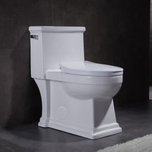 China Lavatory Bathroom Siphonic One Piece Toilet Modern Asme A112.19.2 Toilet Seat on sale