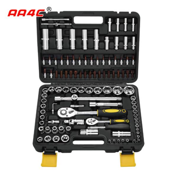 AA4C 108pcs auto repair tool kit shelf hardware hand tools workbench tools A1