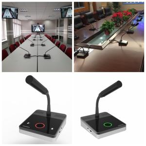 China Microphone Audio Conference Sound Equipment CAT5 Wired Digital Discussion System on sale