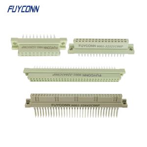 2 Rows Press Pin Eurocard Connector , 20pin 32pin 64pin Female DIN41612