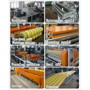 China pvc roofing corrugated tile line/ high quality chinese synthetic roof tile machine on sale