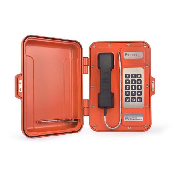 Quality ATEX Explosion Proof Telephone High Frequency 1209Hz To 1477Hz wholesale