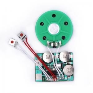China ODM OEM Audio Recordable Sound Module With Speaker PCB Board on sale