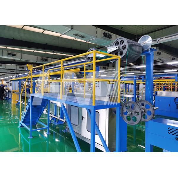 Horizontal Cable Wire Accumulator For Extruder Line