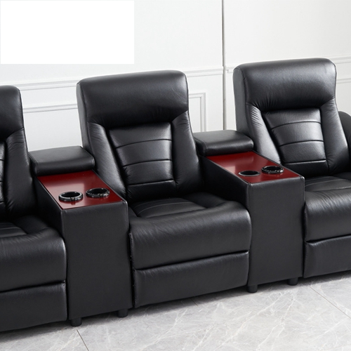 BN Cinema Leather Sofa Electric Functional Sofa Multi-Function Slot Control Sofa Combination Electric Recliner Sofa