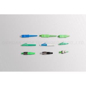 APC / UPC Lc Sc Fiber Connectors Durablity <0.2dB Typical Change