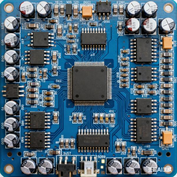 Blue Oil PCBA Custom PCB Assembly With Flying Probe Test And Customized Board
