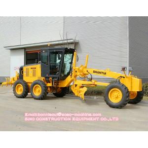 140HP Shantui SG14-3 Construction Motor Grader With Cummins Engine