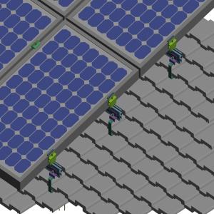 Anti Corrosion Professional Roof Racking Adjustable Solar Panel Roof Mounting