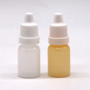 10mL LDPE Plastic Empty Squeezable Dropper Bottles with Customized Colors and
