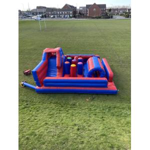 Multi Play Inflatable Obstacle Courses For Commerical