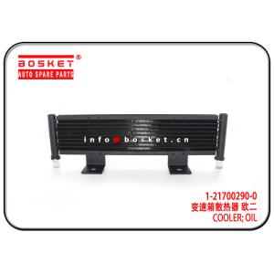 China 1-21700290-0 1-21700394-0 Truck Oil Cooler For Isuzu 6WF1 CXZ51K 1217002900 1217003940 on sale