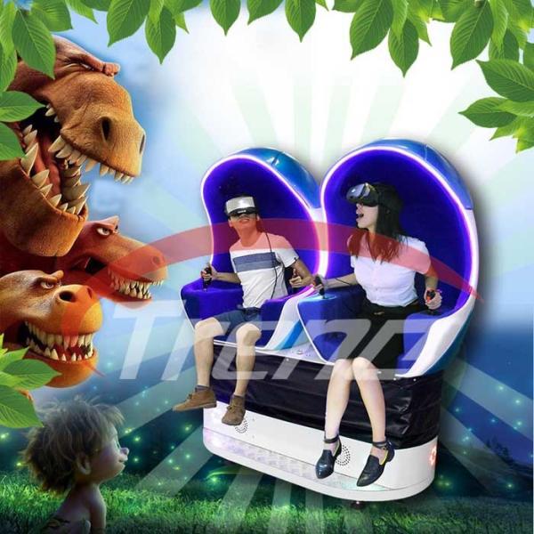 Quality Shopping Mall 9D VR Simulator Electric Cylinder 1 / 2 / 3 Seats 9d Action Cinema wholesale