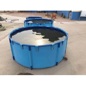 3000L 1.2MM Tarpaulin Fish Tank Foldable And Collapsible With Metal Frame Fish