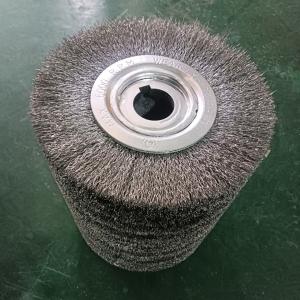 200mm Diameter Wire Brush Roller Polisher Size 200*20*180mm