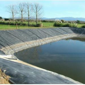0.1mm-3mm Thickness HDPE Geomembrane Sheet For Fish Farm Pond Liner
