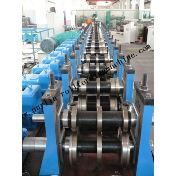 Cold / Hot Rolled Quick Interchangeable C Z Purlins Rolling Forming Machine 1.5