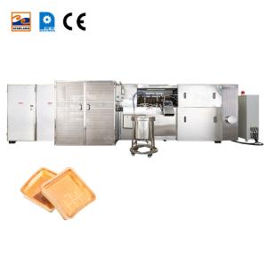 China Automatic Tart Shell Production Line With PLC Control And Digital Temperature Control on sale China Automatic Tart Shell Production Line With PLC Control And Digital Temperature Control on sale