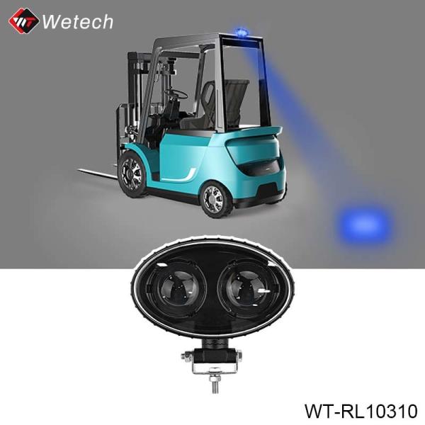 10V - 80V Blue LED Spot Light IP67 Truck Spot Lights With Stainless Steel