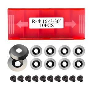 16mm Round Indexable Carbide Inserts Replacement with Screws