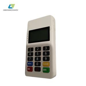 Grey Mini POS Terminal Android IOS With 3.7V Lithium Battery