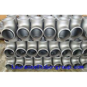 Welded Strength Stainless Steel Tee Piece Branch Good Formability Temperature