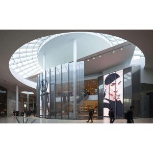 SDK Function SMD1921 LED Transparent Glass Display 3.9mm-7.8mm For Advertising