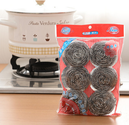 Quality SS410 Household Washing SS Scrubber Rust Resistant Removal Of Stubborn Stains wholesale