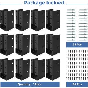 Outdoor Concealed-Flange Light Joist Brackets Nonstandard 2x4 Concealed Joist
