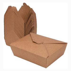Brown/White/Customized Food Packaging Paper Box With Matt Lamination/Varnishing