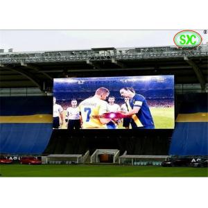 high brightness p10 large stadium led display to broadcast sports video
