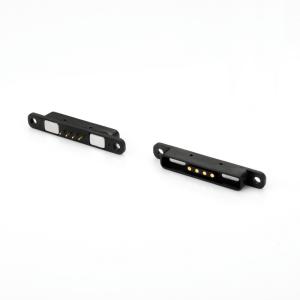 Spring Contact Magnetic Pogo Pin Battery Connector For PCB Battery Test 12A