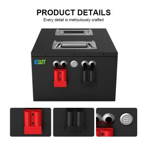 MULTI-PROTECTION BUILT-IN BMS AVG LITHIUM IRON PHOSPHATE BATTERY RS485 25.6V