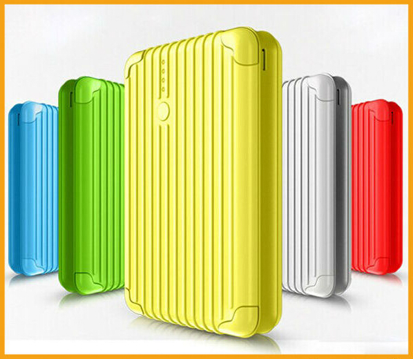 2014 a new product ideas most powerful power bank with suitcase shape