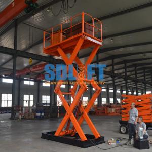 Ce 2000kg Stationary Hydraulic Lift Table For Pallet Moving