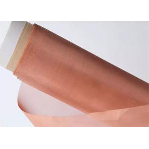 Decorative Guarding 0.1mm-4mm Knitted Copper Wire Mesh Faraday Cage Wire Mesh