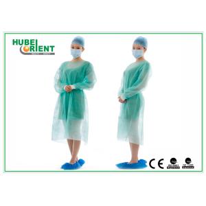 Antistatic Disposable SMS Procedure Gown With Knitted Wrist