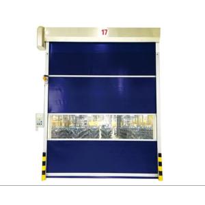 Insulated Rapid Roll Up Metal Door Weatherproof Exterior Shutter Door With Low