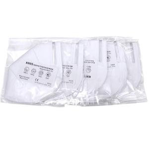 China White Mouth Nose Protection KN95 Foldable Mask on sale